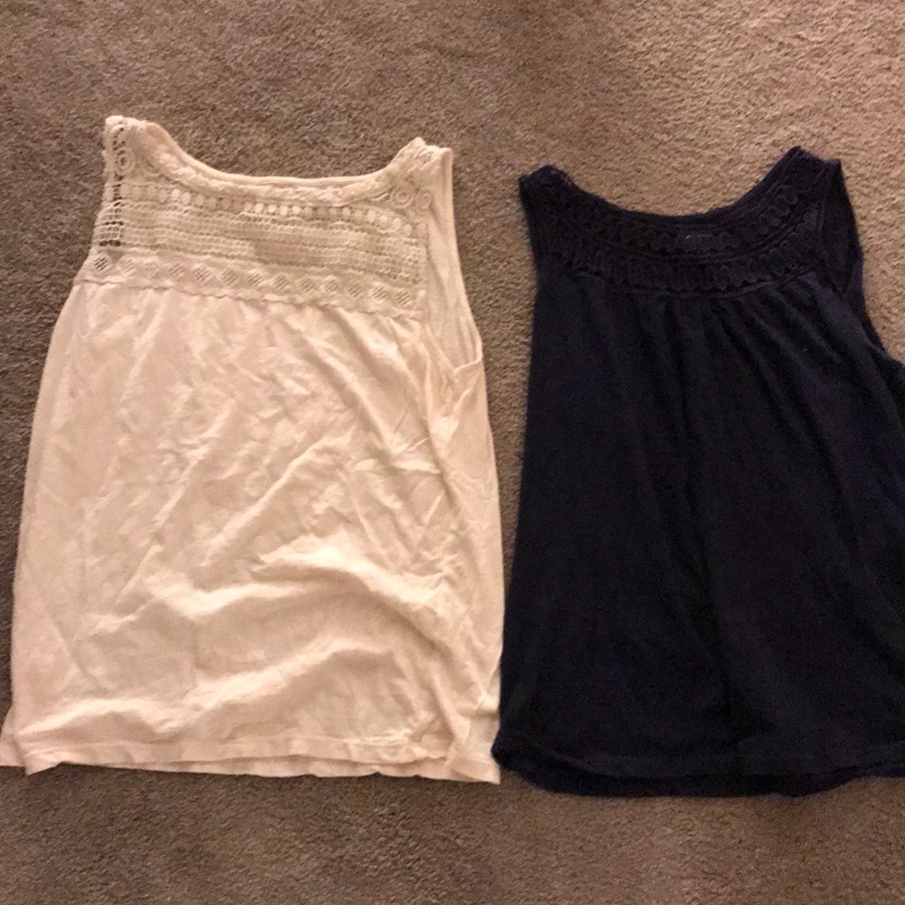 Embellished LOFT tops size L